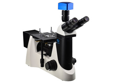 Chine L'objectif métallurgique 5 du microscope inversé 80X de Trinocular troue l'oculaire fournisseur