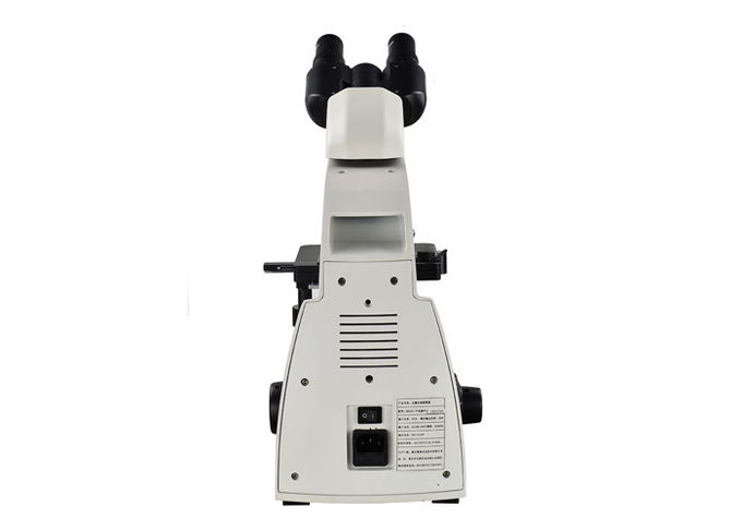 noir blanc de rapport optique du microscope biologique 40-1000X de laboratoire de 6V 20W