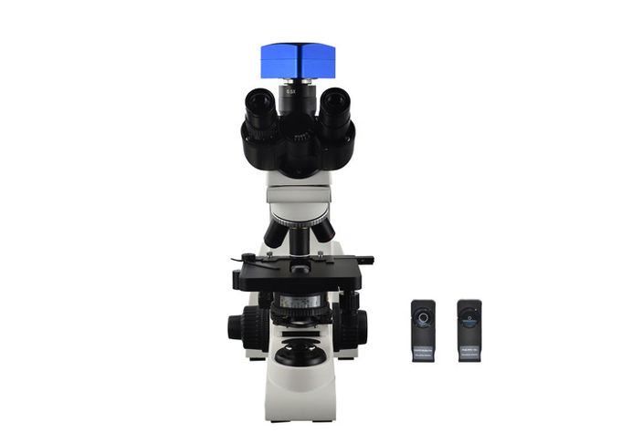 microscopie de contraste de phase de 3W LED, microscope biologique de Trinocular
