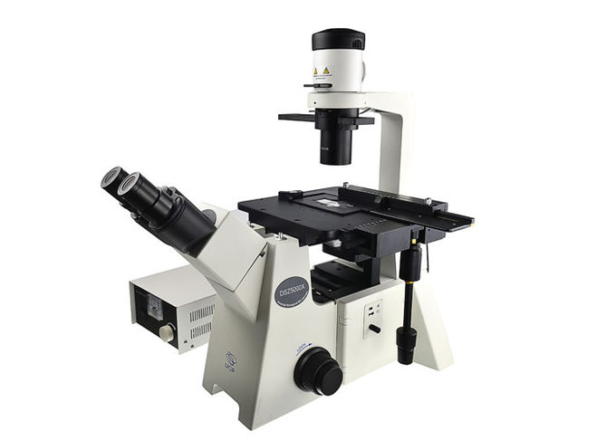 UOP a inversé l'utilisation d'hôpital de rapport optique du microscope biologique 100X- 400X