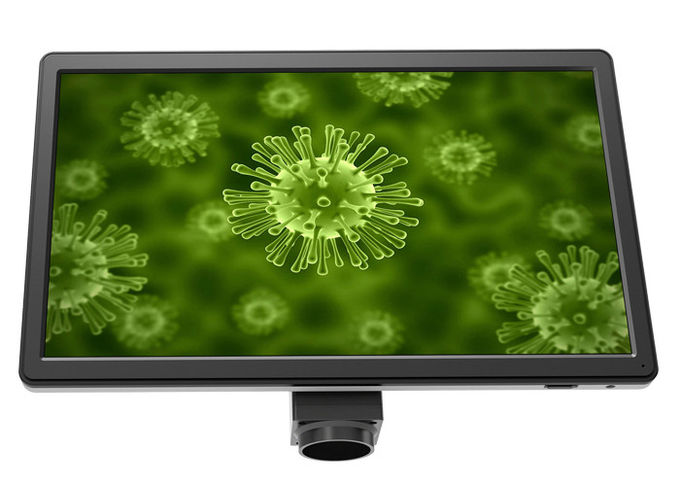 Plein noir de l'écran UOP XSP-16.0 d'affichage à cristaux liquides d'accessoires de microscope de député britannique de HD 16