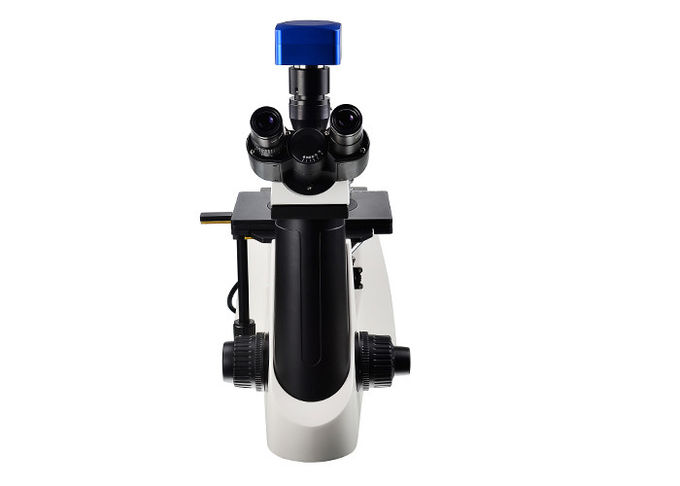 L'objectif métallurgique 5 du microscope inversé 80X de Trinocular troue l'oculaire
