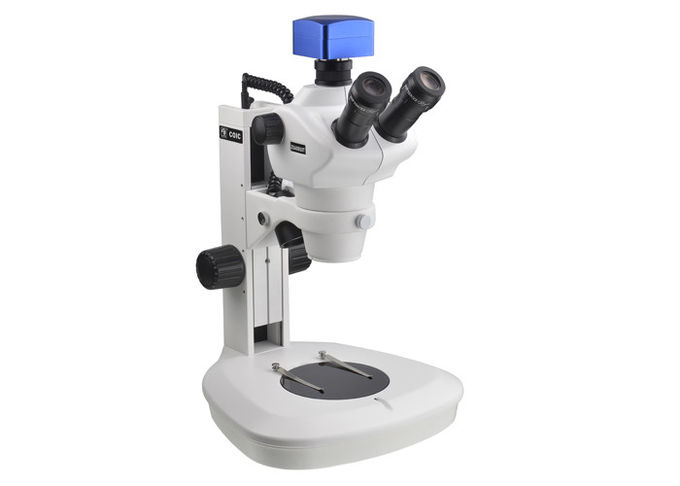 Rapport optique optique stéréo principal du microscope ZSA0850T 0.8×-5× de Trinocular