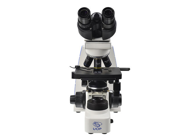 le photomicroscope binoculaire de microscope biologique du laboratoire 100X avec 3W LED s'allume