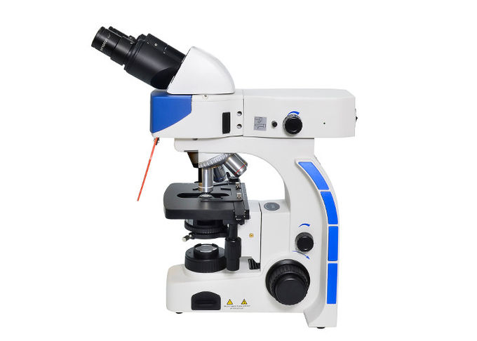 Microscope de fluorescence droit d'UY202i-LED avec le filtre UV et de V de fluorescence