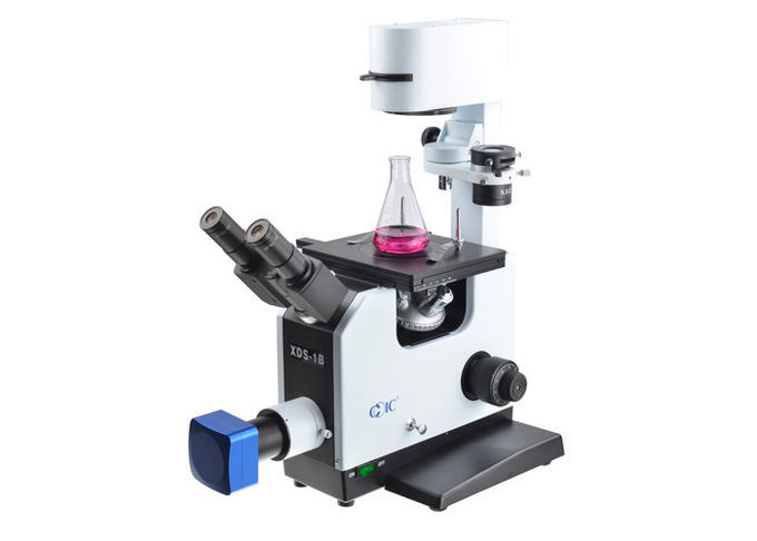 Trinocular biologique a inversé l'objectif optique de contraste de phase du microscope 25X